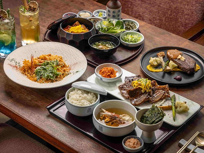 한식 세트 메뉴 런칭